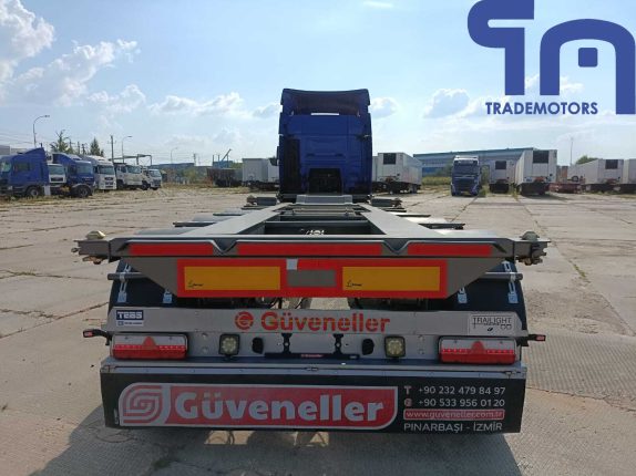000. Полуприцеп контейнеровоз Güveneller ORD (109187)