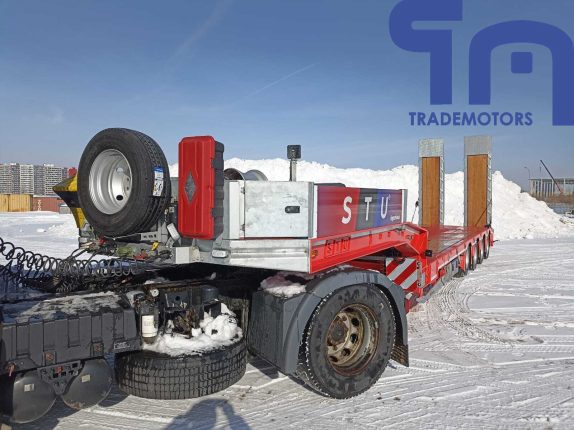 000.4-ОСНЫЙ РАЗДВИЖНОЙ НИЗКОРАМНЫЙ ПОЛУПРИЦЕП-ТРАЛ STUL429 STUL4 (108031)