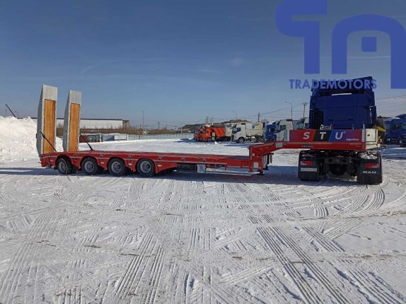000.4-ОСНЫЙ РАЗДВИЖНОЙ НИЗКОРАМНЫЙ ПОЛУПРИЦЕП-ТРАЛ STUL429 STUL4 (108031)