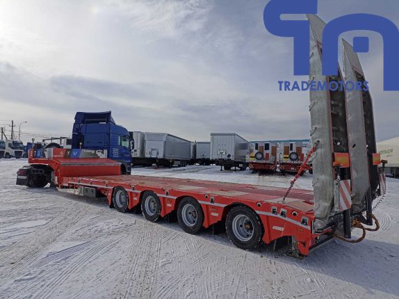 000.4-ОСНЫЙ РАЗДВИЖНОЙ НИЗКОРАМНЫЙ ПОЛУПРИЦЕП-ТРАЛ STUL429 STUL4 (108032)