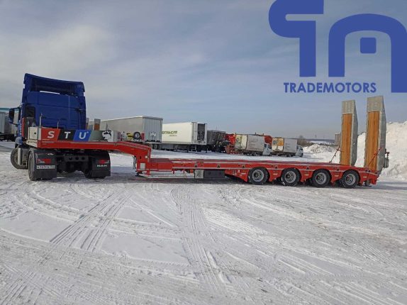 000.4-ОСНЫЙ РАЗДВИЖНОЙ НИЗКОРАМНЫЙ ПОЛУПРИЦЕП-ТРАЛ STUL429 STUL4 (108032)