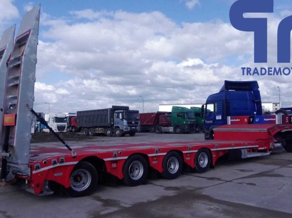 000.4-ОСНЫЙ РАЗДВИЖНОЙ НИЗКОРАМНЫЙ ПОЛУПРИЦЕП-ТРАЛ STUL429 STUL4 (108031)