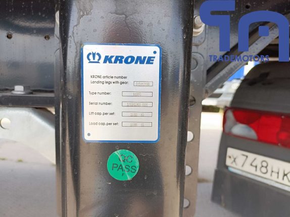 00.Полуприцеп шторный KRONE SD (104663)