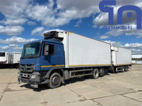 010. Автопоезд рефрижератор MERCEDES-BENZ ACTROS 2541 L (10003), прицеп рефрижератор 8713N0 (104186)
