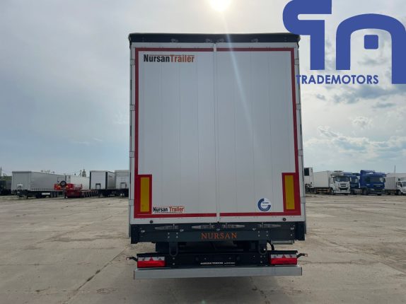 00.Полуприцеп шторный NURSAN 3ANRS2 (100137)
