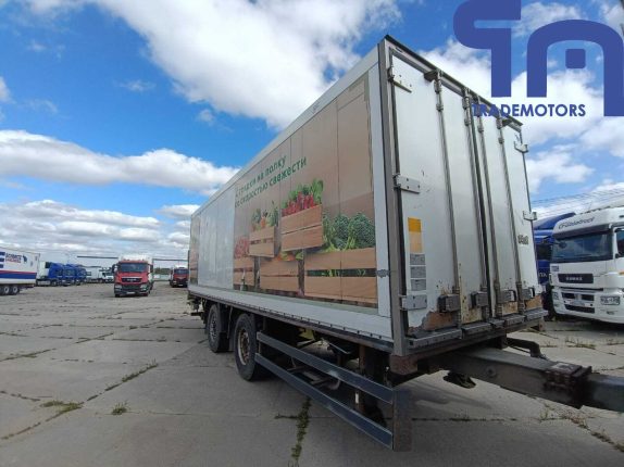 012. Автопоезд изотермический фургон MAN TGS 26.350 6Х2-2 BL-WW (10019), прицеп изотермический Schmitz Cargobull ZKO18 (107861)