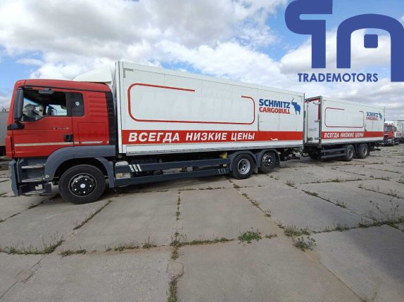 011. Изотермический фургон MAN TGS 26.350 6Х2-2 BL-WW (10219)