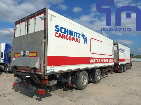 011. Автопоезд изотермический фургон MAN TGS 26.350 6Х2-2 BL-WW (10615), прицеп изотермический Schmitz Cargobull ZKO18 (109088)