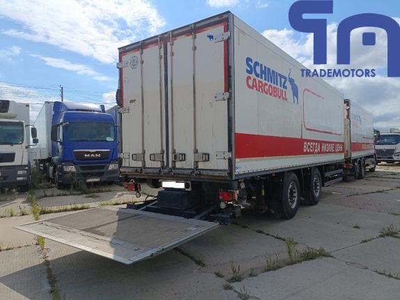 011. Автопоезд изотермический фургон MAN TGS 26.350 6Х2-2 BL-WW (10219), прицеп изотермический Schmitz Cargobull ZKO18 (109091)