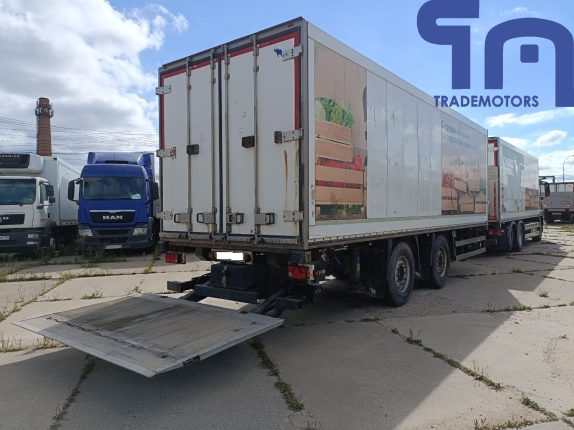 012. Автопоезд изотермический фургон MAN TGS 26.350 6Х2-2 BL-WW (10019), прицеп изотермический Schmitz Cargobull ZKO18 (107861)